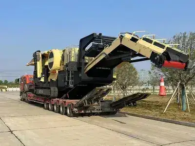 Мобильная дробильная установка для дробления гранита 300 т/ч в пров. Гуанси