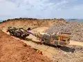 Мобильная дробильная установка для дробления гранита 300 т/ч в пров. Фуцзянь