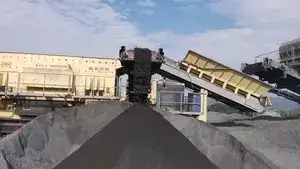 Мобильный грохот