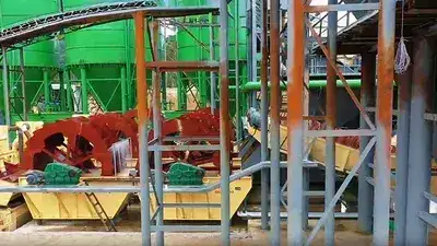 Ковшовая пескомойка для проекта дробильно-сортировочного комплекса компании Jintai Mining, пров. Цзянси