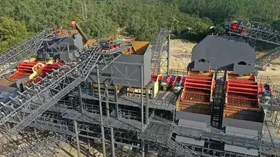 Вибрационный грохот для проекта дробильно-сортировочного комплекса в г. Лунмэнь (Хуэйчжоу), пров. Гуандун