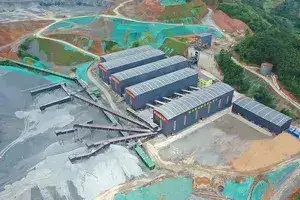Проект дробильно-сортировочного комплекса 10 000 000 т/год для компании Wuzhou City Construction Investment Group, пров. Гуанси