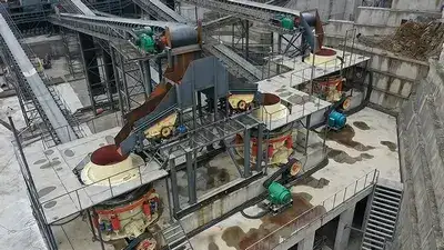 Дробильно-сортировочный комплекс 5 000 000 т/год в г. Шиянь, пров. Хубэй